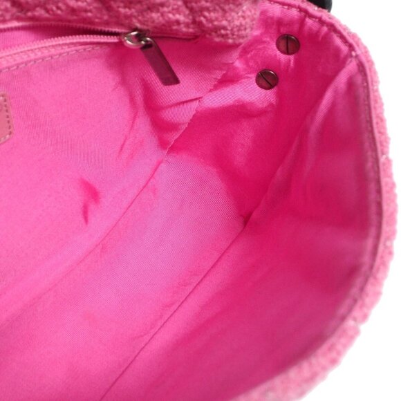 Chanel Pink Tweed Mademoiselle Lock Shoulder Bag 160599 - Picture 3 of 10